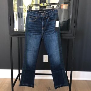 Veronica Beard side stripe jean.